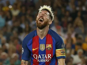 Messi, en un partido del Barça Messi, en un partido del Barça