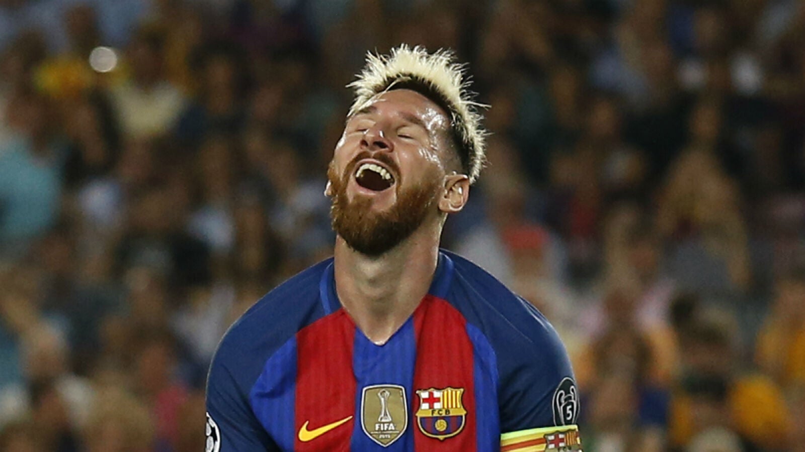 Nuevo 'hat-trick' de Messi tras anotar el quinto del Barcelona ante el Celtic
