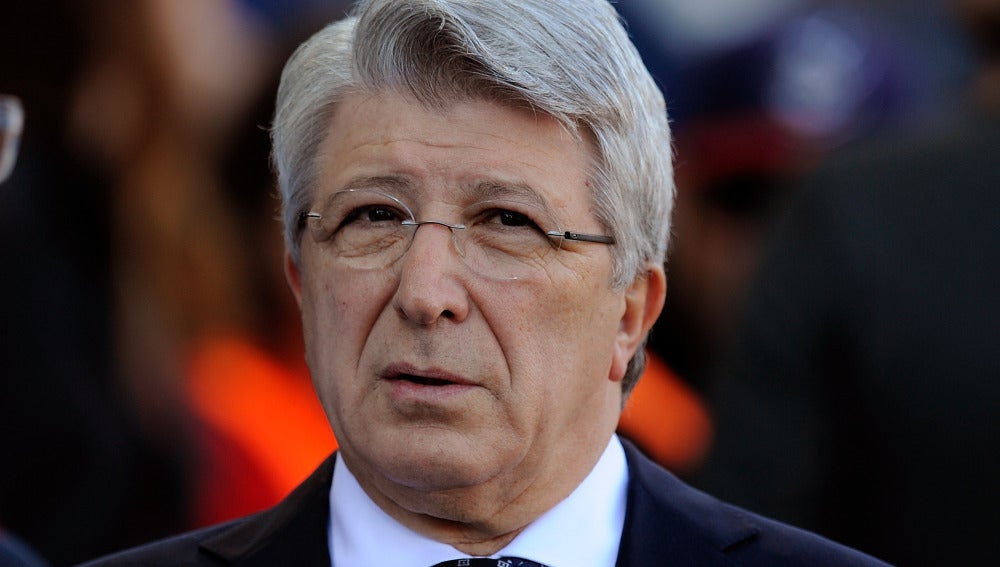 Enrique Cerezo, Presidente del Atlético de Madrid