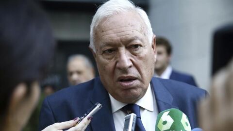 El ministro de Exteriores, Garc&iacute;a- Margallo. 