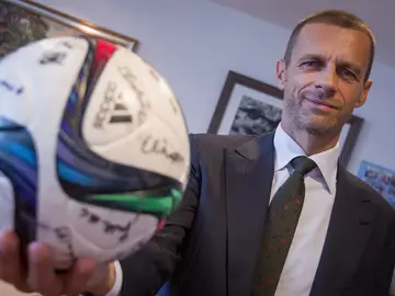 Aleksandar Ceferin, presidente de la UEFA Aleksandar Ceferin, presidente de la UEFA
