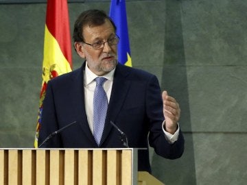 Rajoy ante los medios