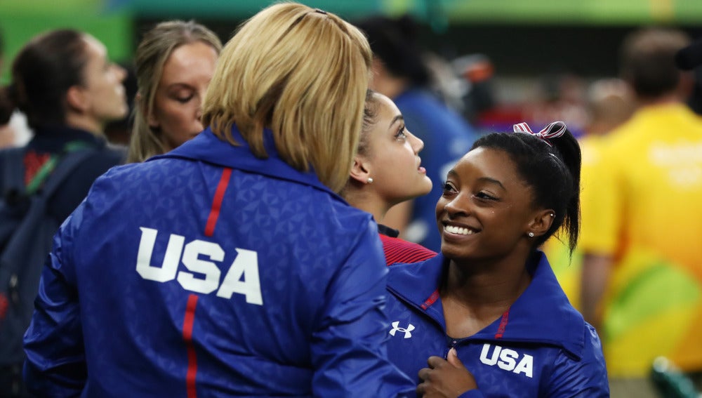 Simone Biles, en los JJOO de Río