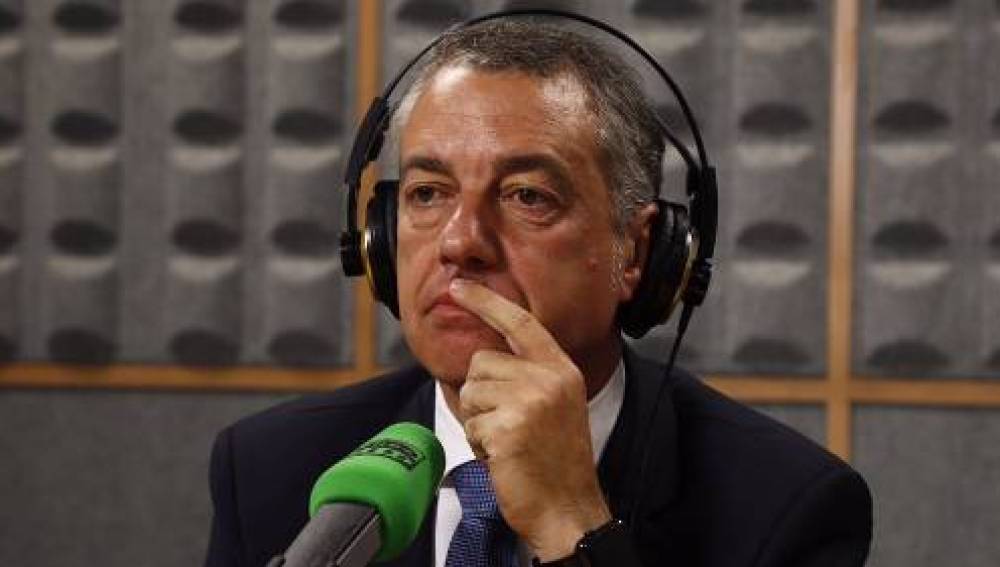 Íñigo Urkullu, en una entrevista en Onda Cero