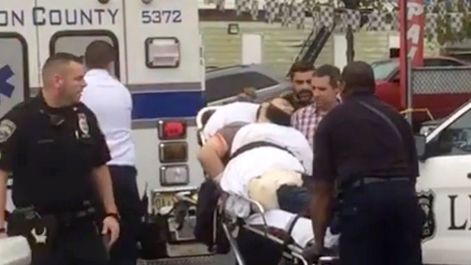 Ahmad Khan Rahami, en el momento de la detenci&oacute;n