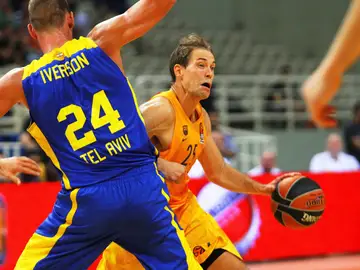 Petteri Koponen, en un partido del Barcelona Lassa Petteri Koponen, en un partido del Barcelona Lassa