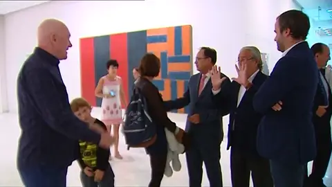 Frame 40.775804 de: La pareja de artistas expone más de 60 piezas en un juego de formas y colores Frame 40.775804 de: La pareja de artistas expone más de 60 piezas en un juego de formas y colores