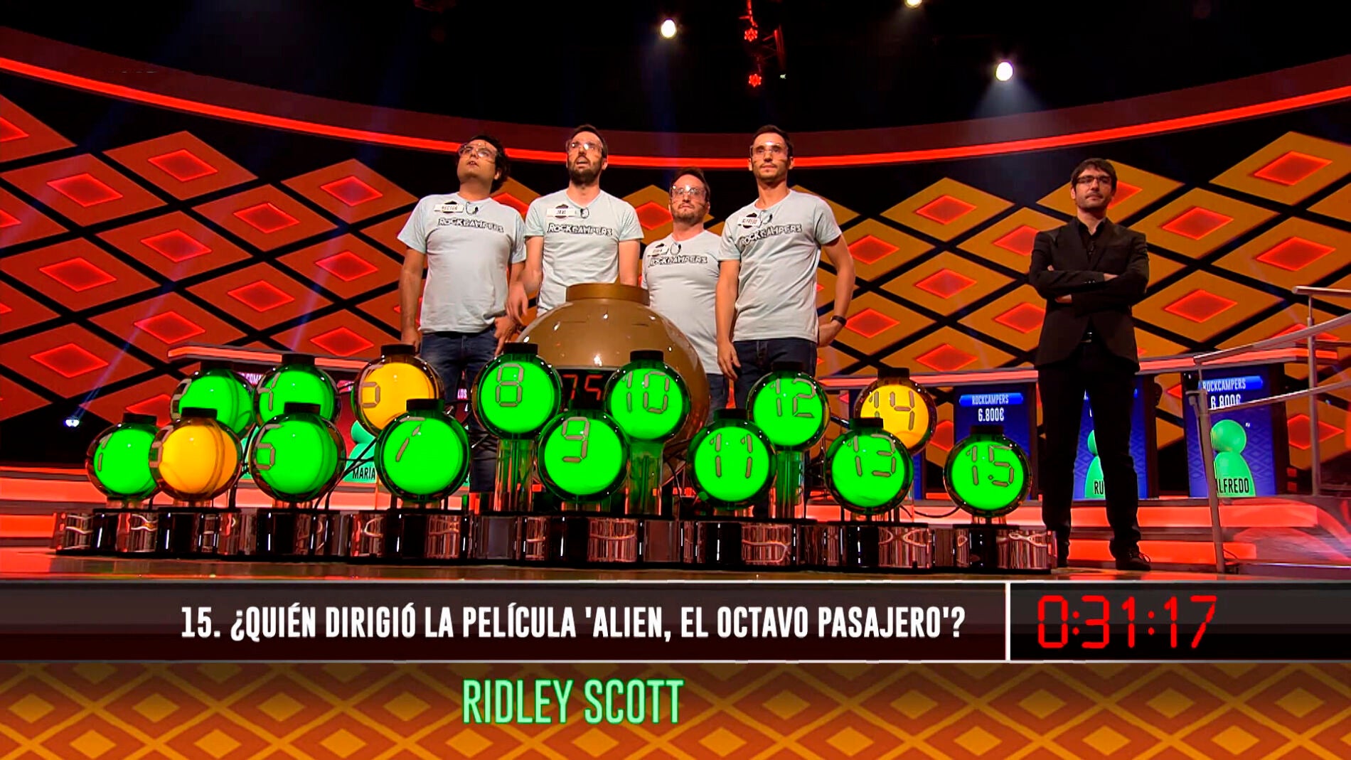 Los 'Rockcampers', a punto de llevarse el bote 