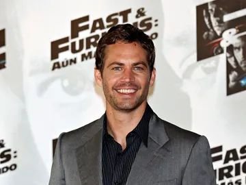Paul Walker en uno de los estrenos de la saga Paul Walker en uno de los estrenos de la saga