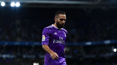 Carvajal podría estar un mes de baja por una lesión en el bíceps femoral derecho
