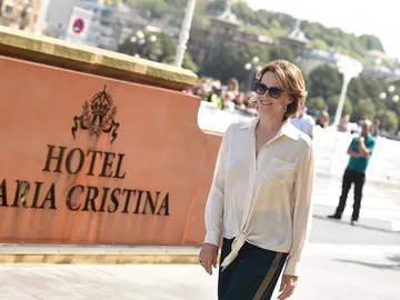 Sigourney Weaver, a su llegada al Festival de San Sebastián Sigourney Weaver, a su llegada al Festival de San Sebastián