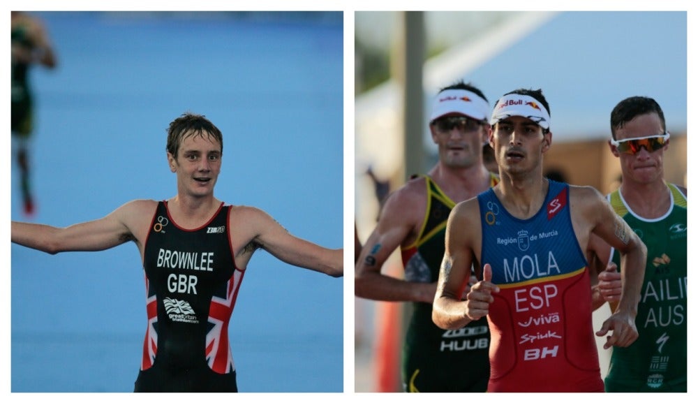 Guerra entre Alistair Brownlee y Mario Mola