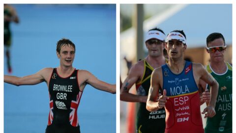 Guerra entre Alistair Brownlee y Mario Mola