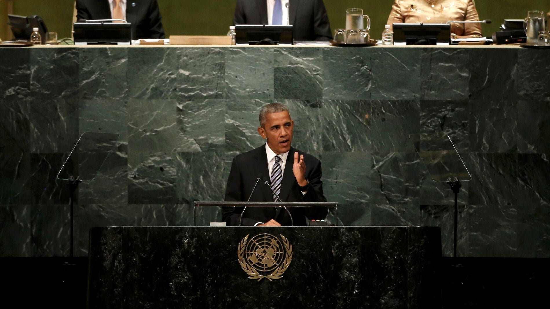 Barack Obama ante la Asamblea General de la ONU