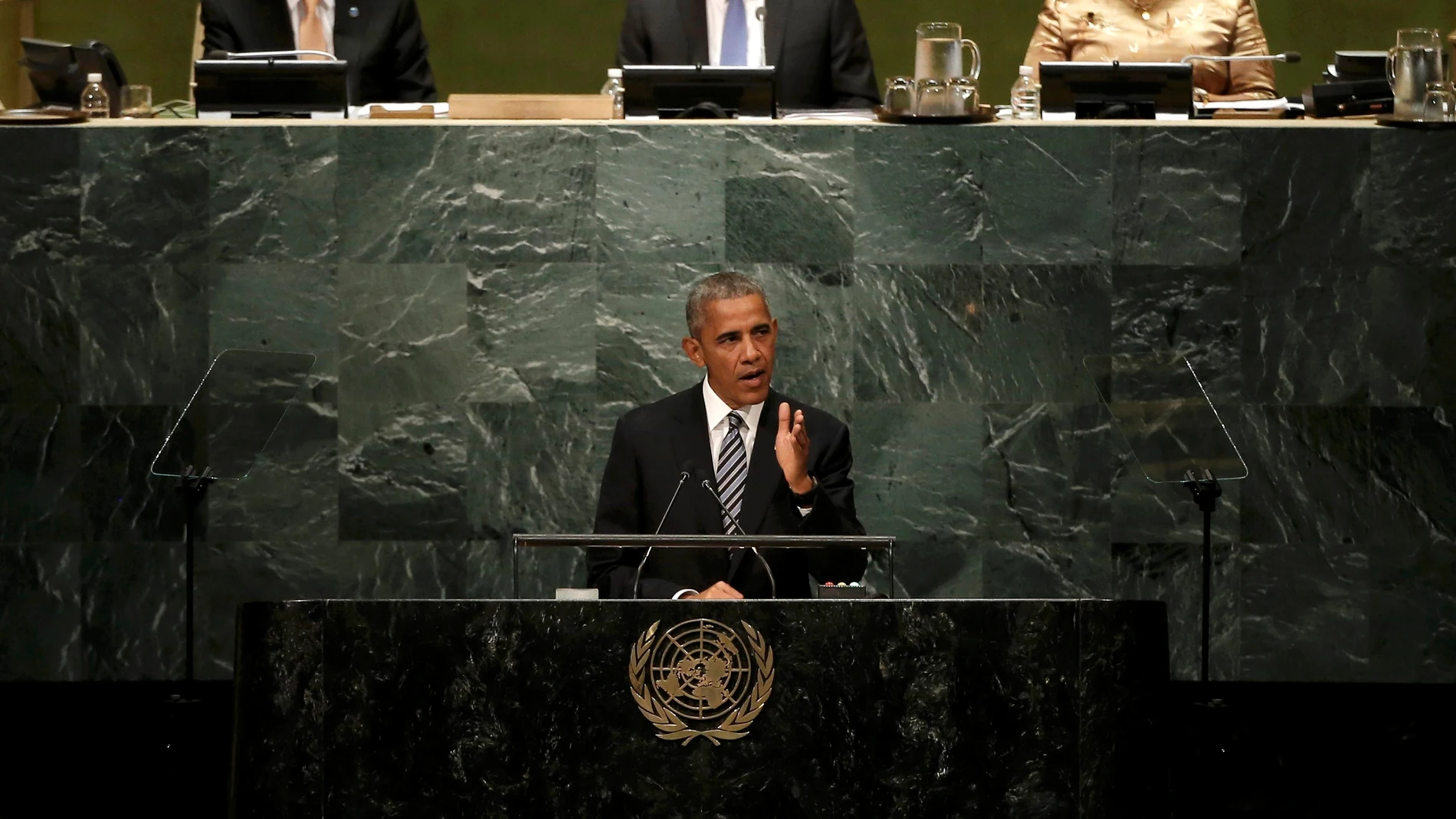 Barack Obama ante la Asamblea General de la ONU Barack Obama ante la Asamblea General de la ONU