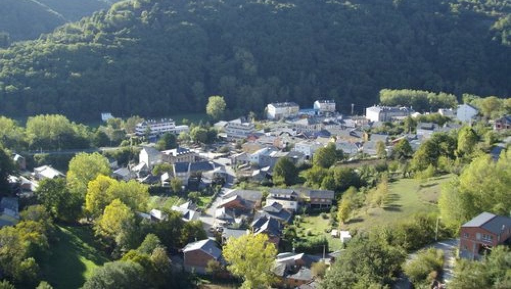 El pueblo As Nogais, en Lugo