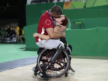 La imagen más conmovedora de los Juegos Paralímpicos