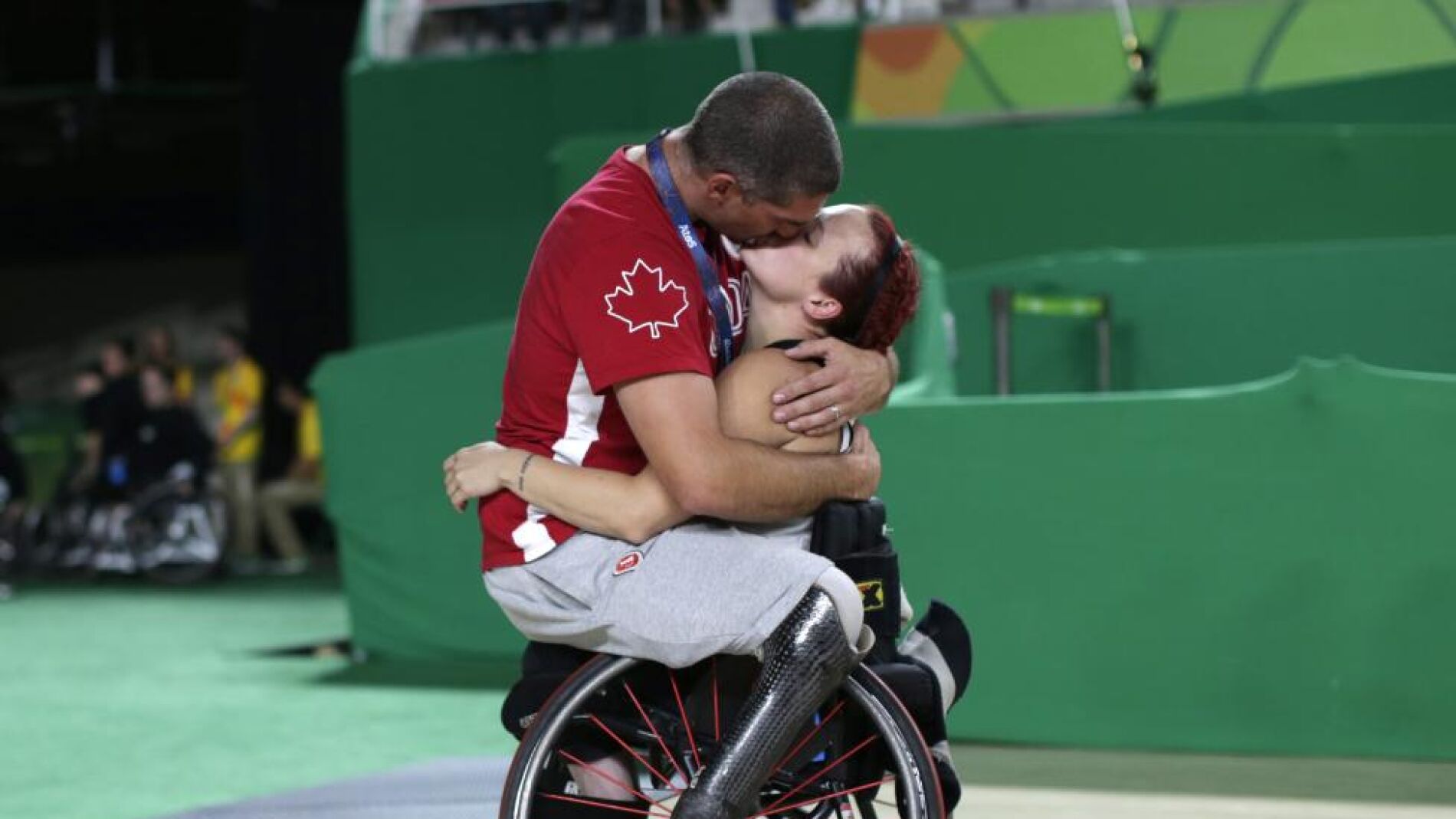 La imagen m&aacute;s conmovedora de los Juegos Paral&iacute;mpicos