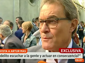 Frame 35.361004 de: Artur Mas: “Puede que me condenen pero eso no le da la razón a la Justicia” Frame 35.361004 de: Artur Mas: “Puede que me condenen pero eso no le da la razón a la Justicia”
