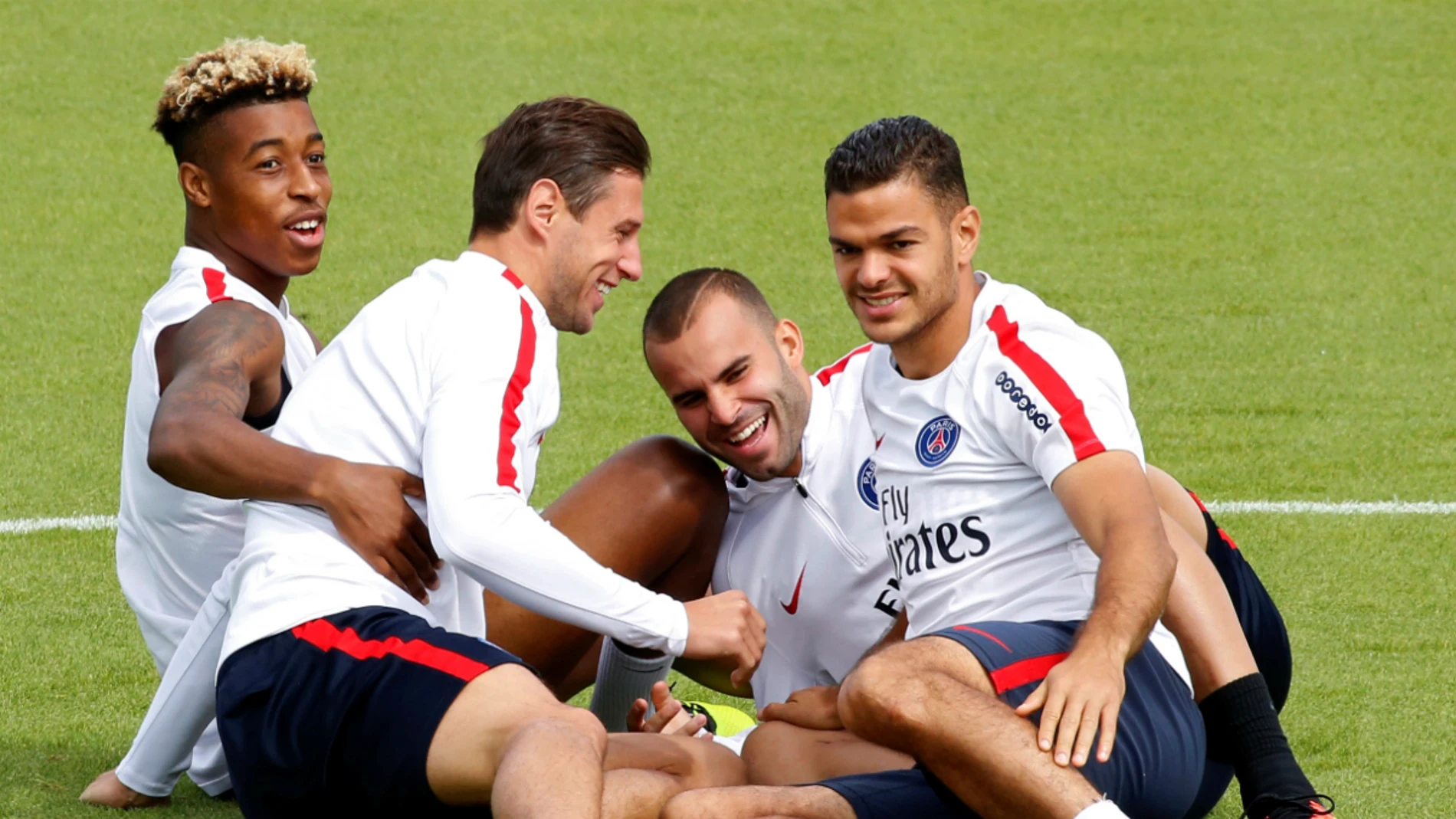 Jesé, en un entrenamiento del PSG Jesé, en un entrenamiento del PSG