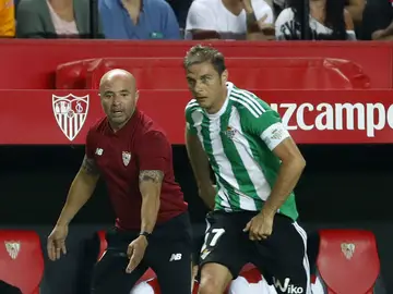 Sampaoli corre junto a Joaquín Sampaoli corre junto a Joaquín