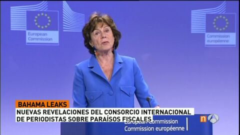 Neelie Krus en la comisi&oacute;n europea