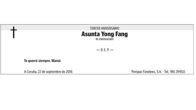 Rosario Porto publica una esquela en el tercer aniversario del asesinato de su hija Asunta: 