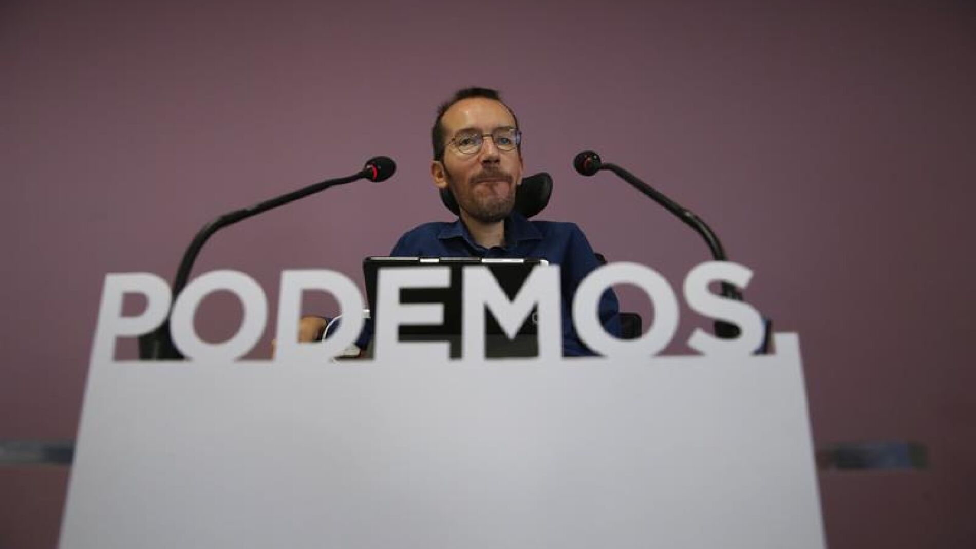 El secretario de Organizaci&oacute;n de Podemos, Pablo Echenique