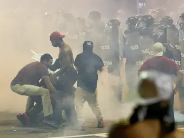 Disturbios en Charlotte, en Estados Unidos Disturbios en Charlotte, en Estados Unidos