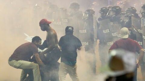 Disturbios en Charlotte, en Estados Unidos
