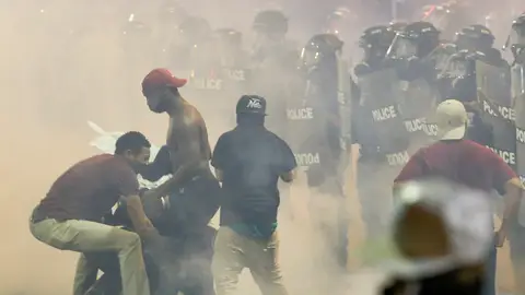 Disturbios en Charlotte, en Estados Unidos Disturbios en Charlotte, en Estados Unidos