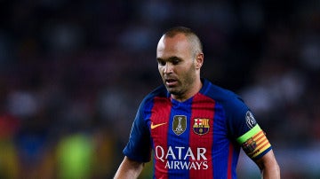 Andrés Iniesta, capitán del F.C Barcelona