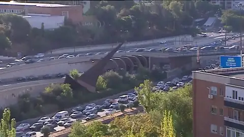 Frame 38.233414 de: Atascos en Madrid y normalidad en Barcelona Frame 38.233414 de: Atascos en Madrid y normalidad en Barcelona