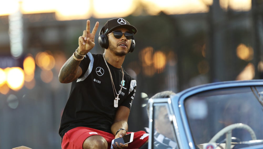 Lewis Hamilton, piloto de Mercedes