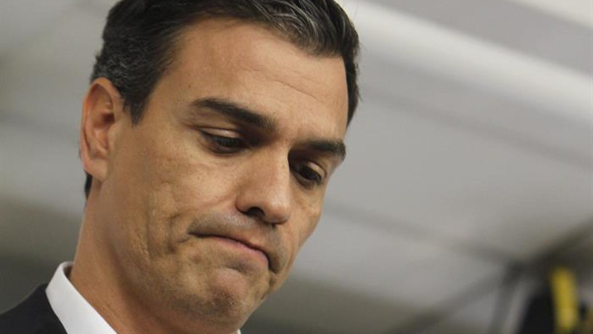 Pedro S&aacute;nchez ante los medios de comunicaci&oacute;n