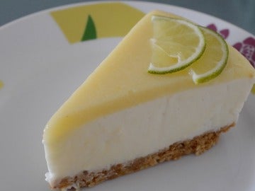 Cheesecake de lima, ¡yum!
