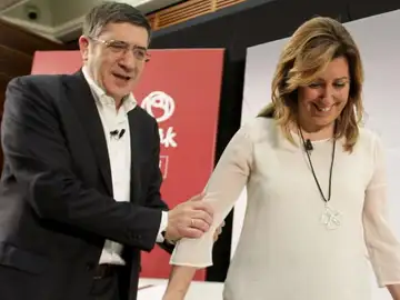 Susana Díaz y Patxi López Susana Díaz y Patxi López