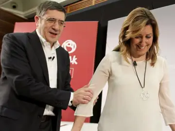 Susana Díaz y Patxi López Susana Díaz y Patxi López