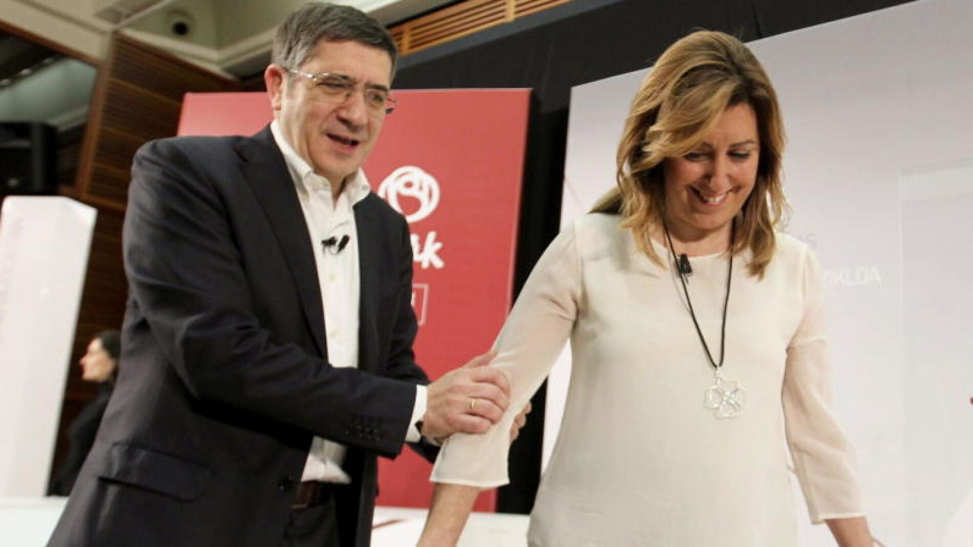 Susana D&iacute;az y Patxi L&oacute;pez