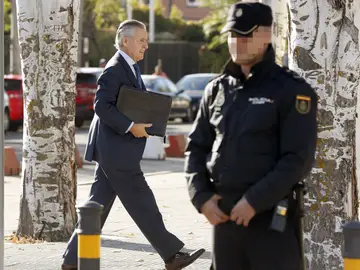 Miguel Blesa a su entrada en los juzgados de Plaza Castilla Miguel Blesa a su entrada en los juzgados de Plaza Castilla