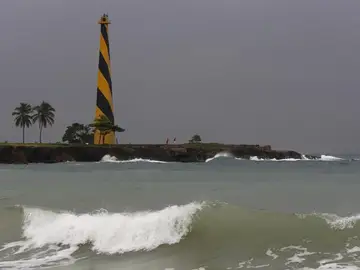 El huracán Matthew se acerca a Jamaica El huracán Matthew se acerca a Jamaica