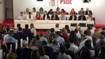 Imagen del interior del Comité Federal del PSOE