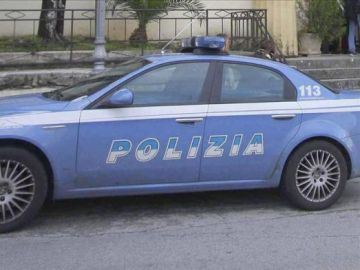 Imagen de archivo de un coche de la policía italiana.