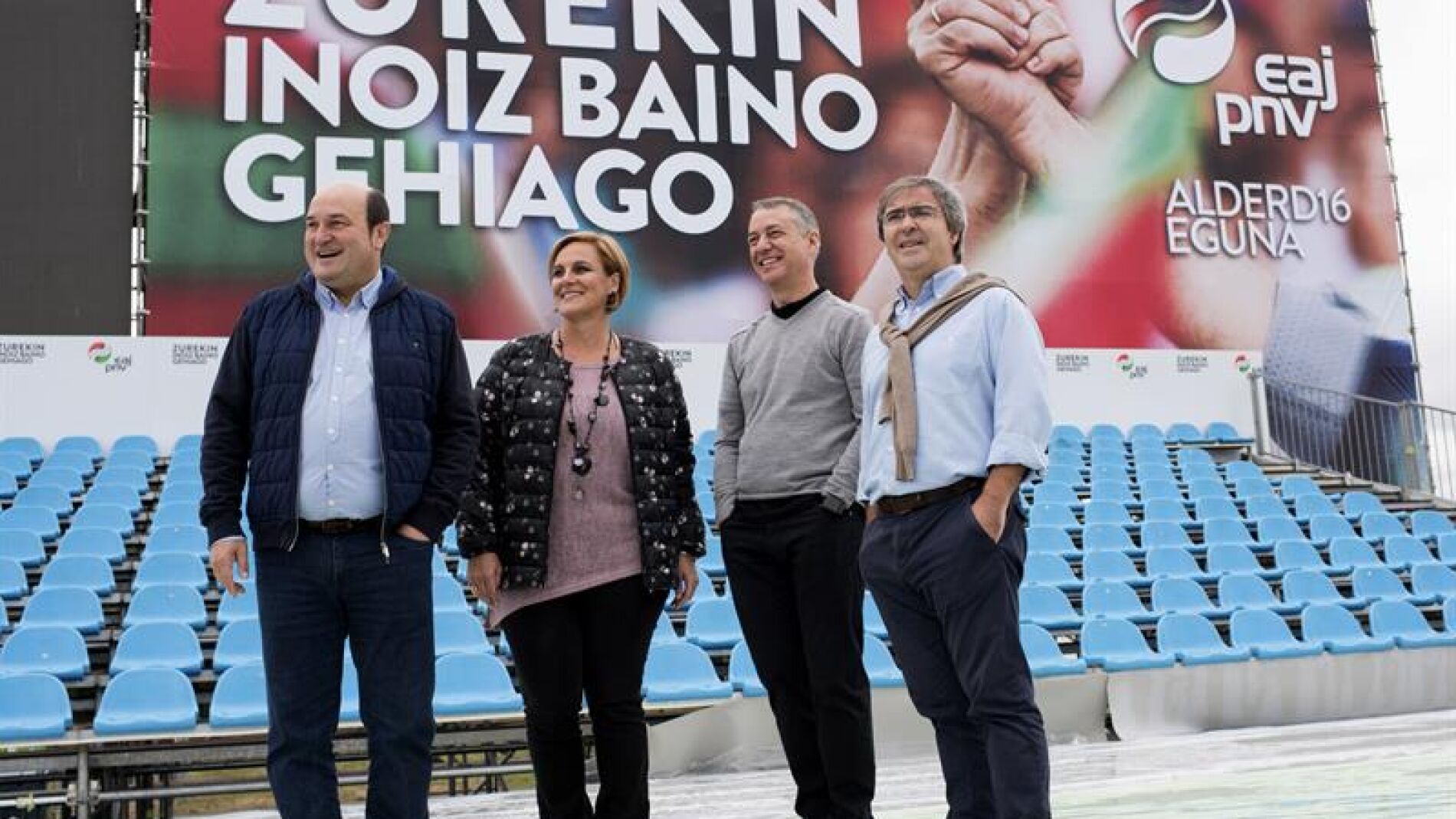 El lehendakari en funciones, I&ntilde;igo Urkullu, y el presidente del PNV, Andoni Ortuzar