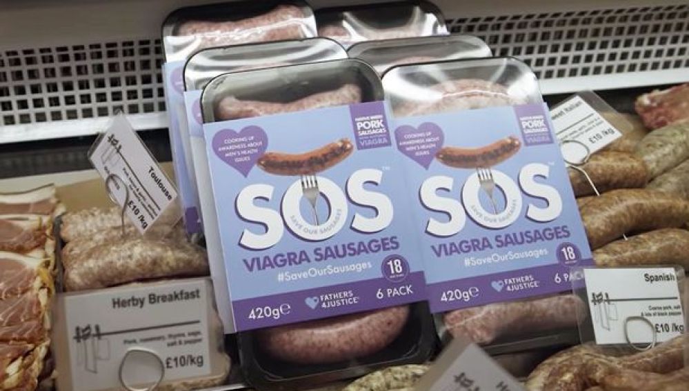 Salchichas con viagra