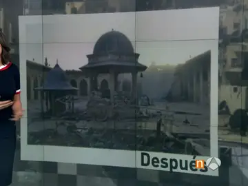 Antes y después en Alepo Antes y después en Alepo