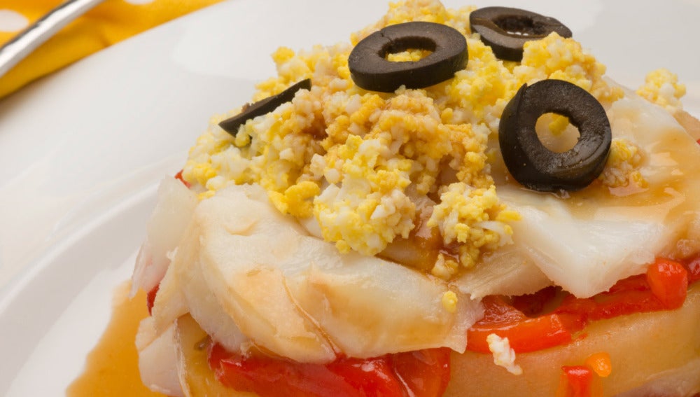 ANTENA 3 TV Timbales de patata, pimiento y bacalao