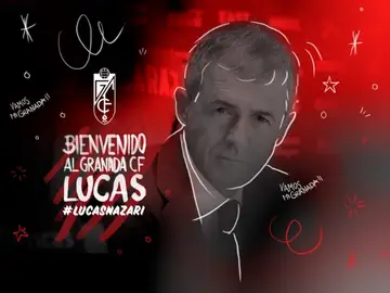 Lucas Alcaraz, nuevo técnico del Granada Lucas Alcaraz, nuevo técnico del Granada