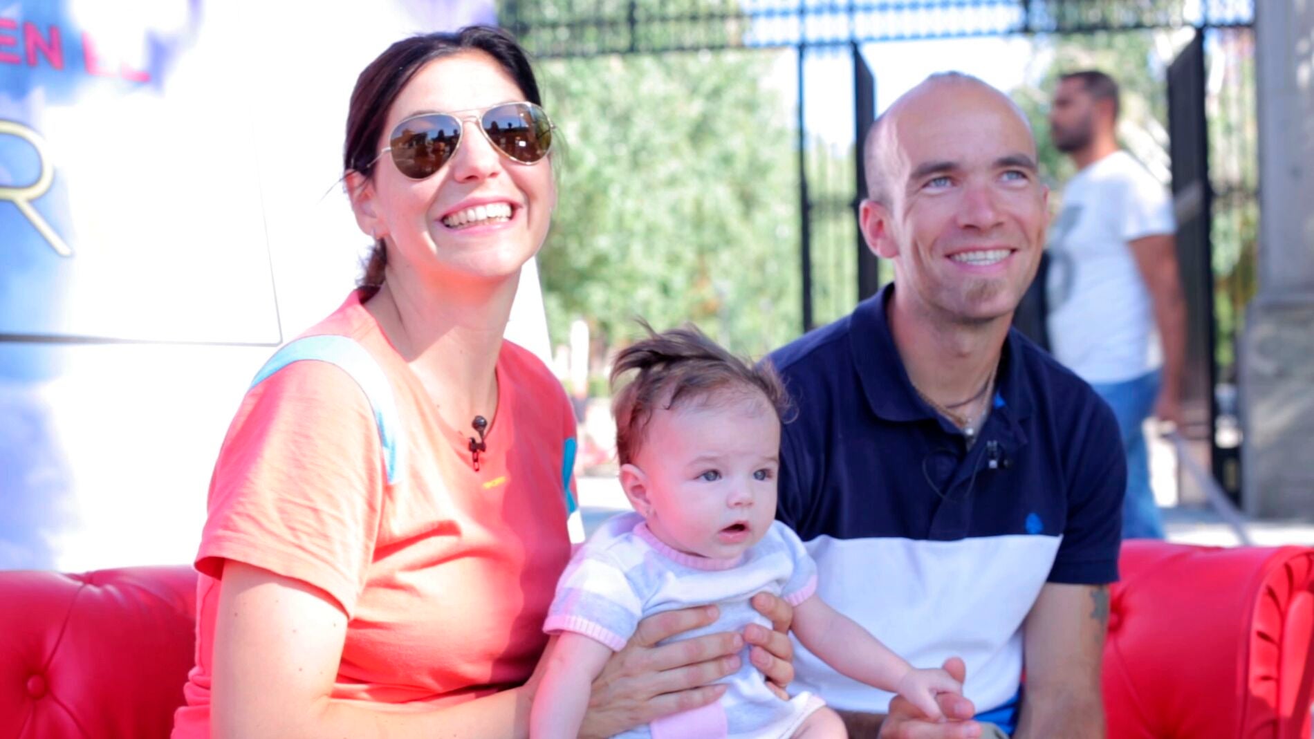Eiter, Abril y Miguel, as&iacute; es su historia de amor