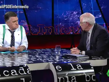 Josep Borrell visita El Intermedio Josep Borrell visita El Intermedio